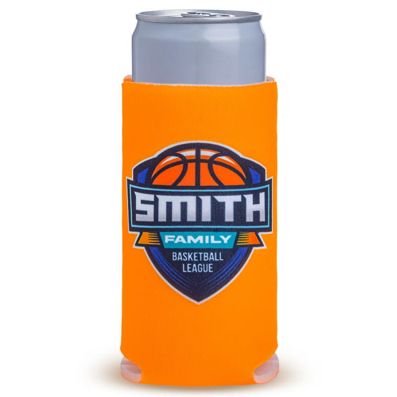 Fluorescent Neon Collapsible SLIM Can Coolers 15