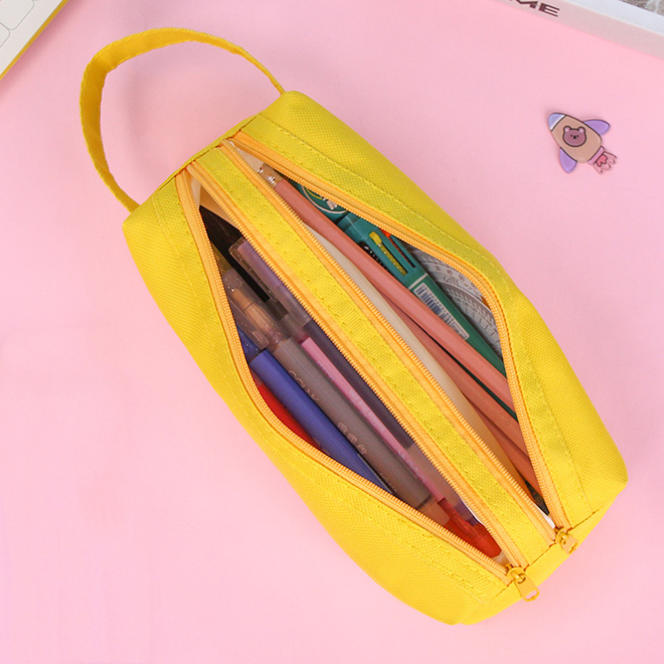 Pencil double-deck case Scholar Pencil bag 2