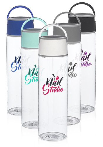 23 oz. Chenab Plastic Water Bottles