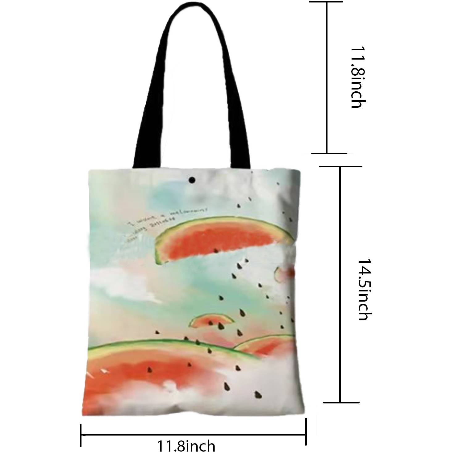 Full color rainbow tote bag 3