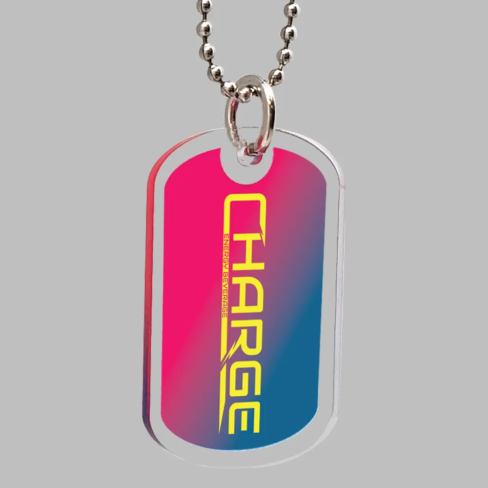 Ultra Vivid Dog Tag