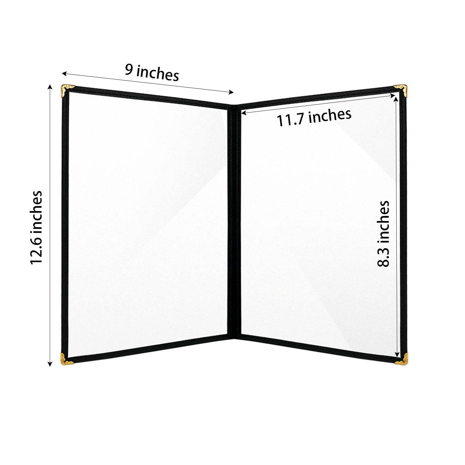 Transparent Menu Cover 3