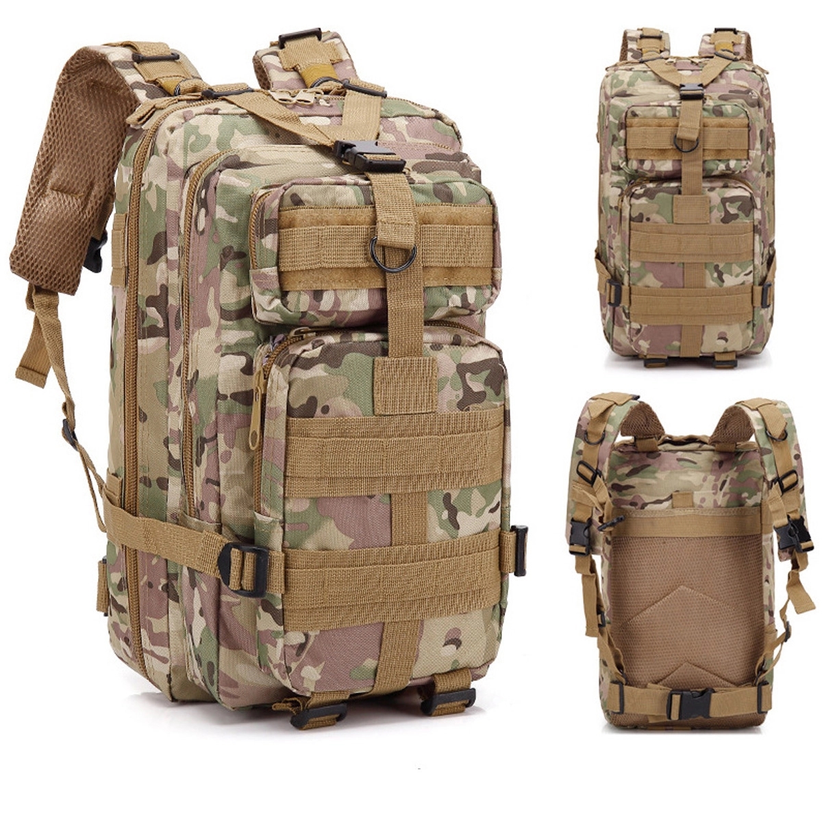 30L Custom Biking Daypack Outdoor Tactical Backpack 5
