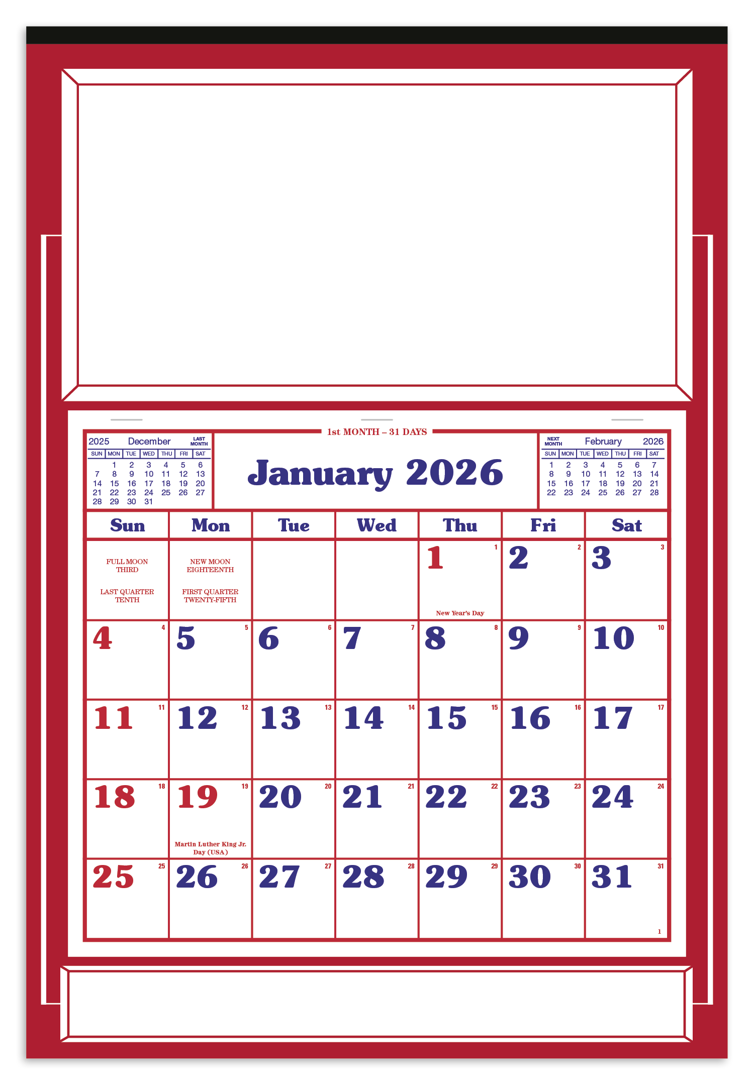 Skinner & Kennedy® Apron Calendar 115
