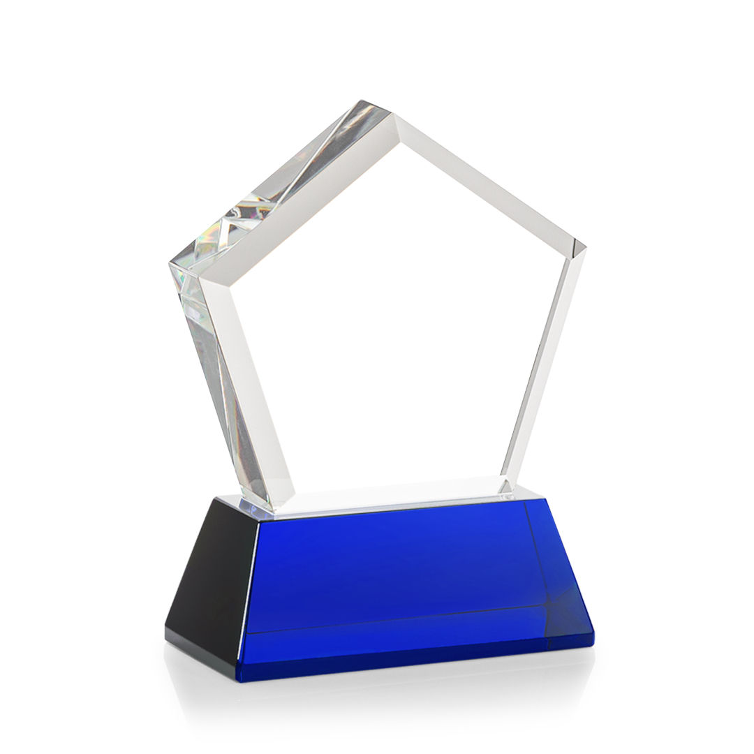 Genosee VividPrint™ Award on Base - Blue 6