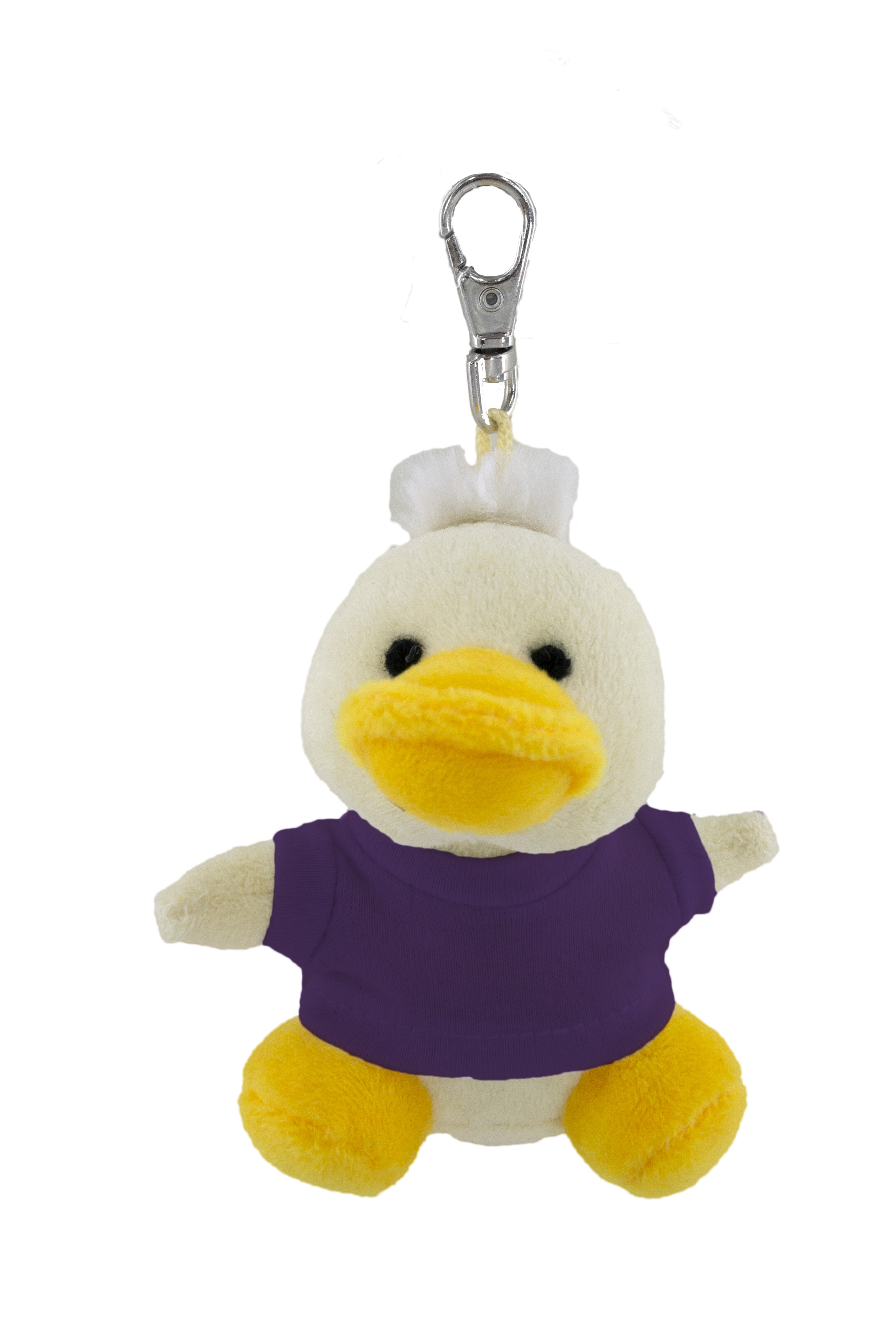Soft Plush Duck Keychain With Tee 21