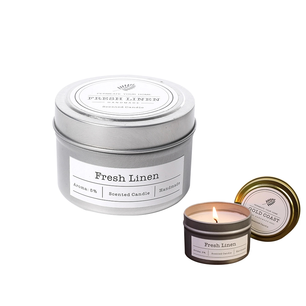 4 oz. Candle In Round Tin 2
