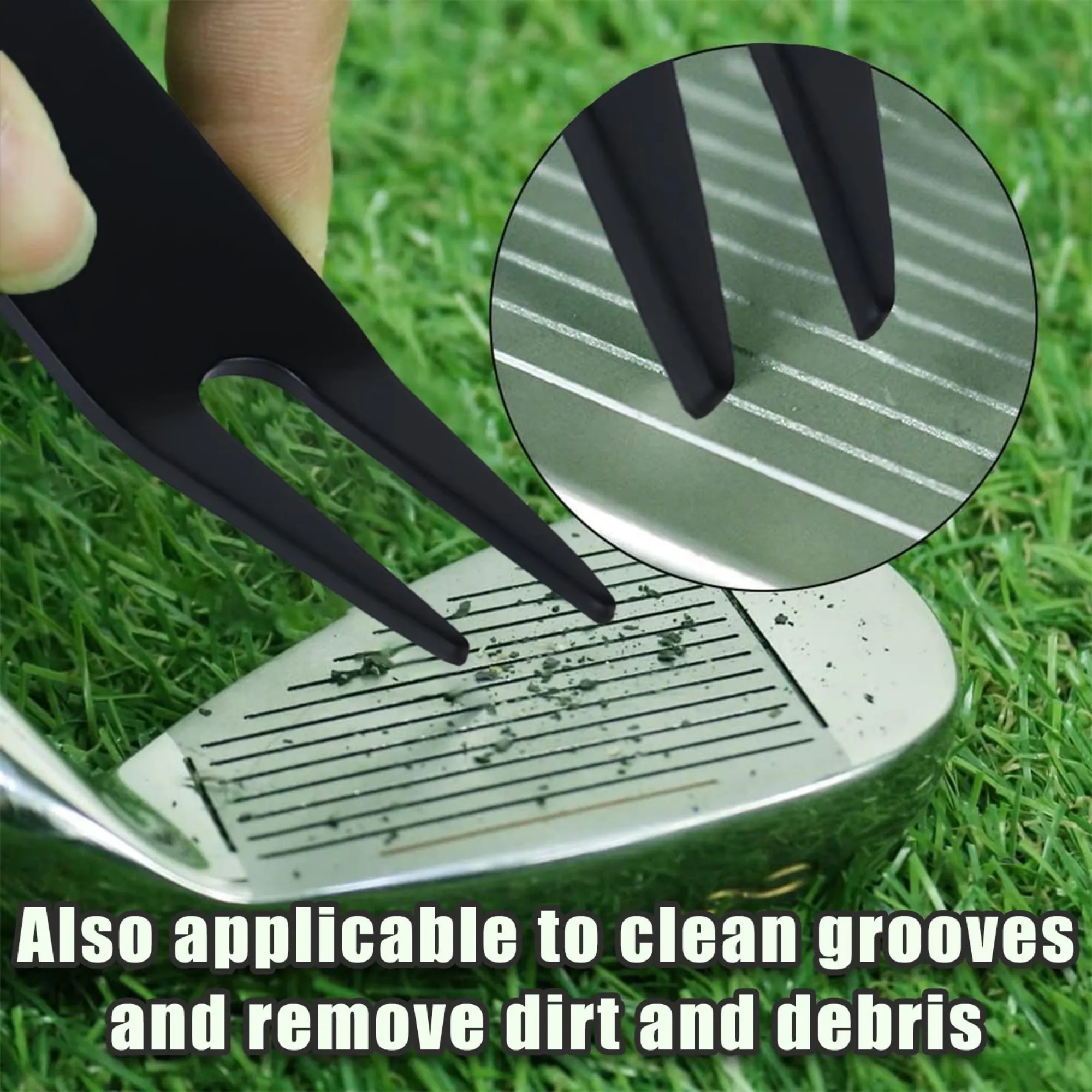 Golf Divot Repair Tool Pocket Size Portable Cleaner 13