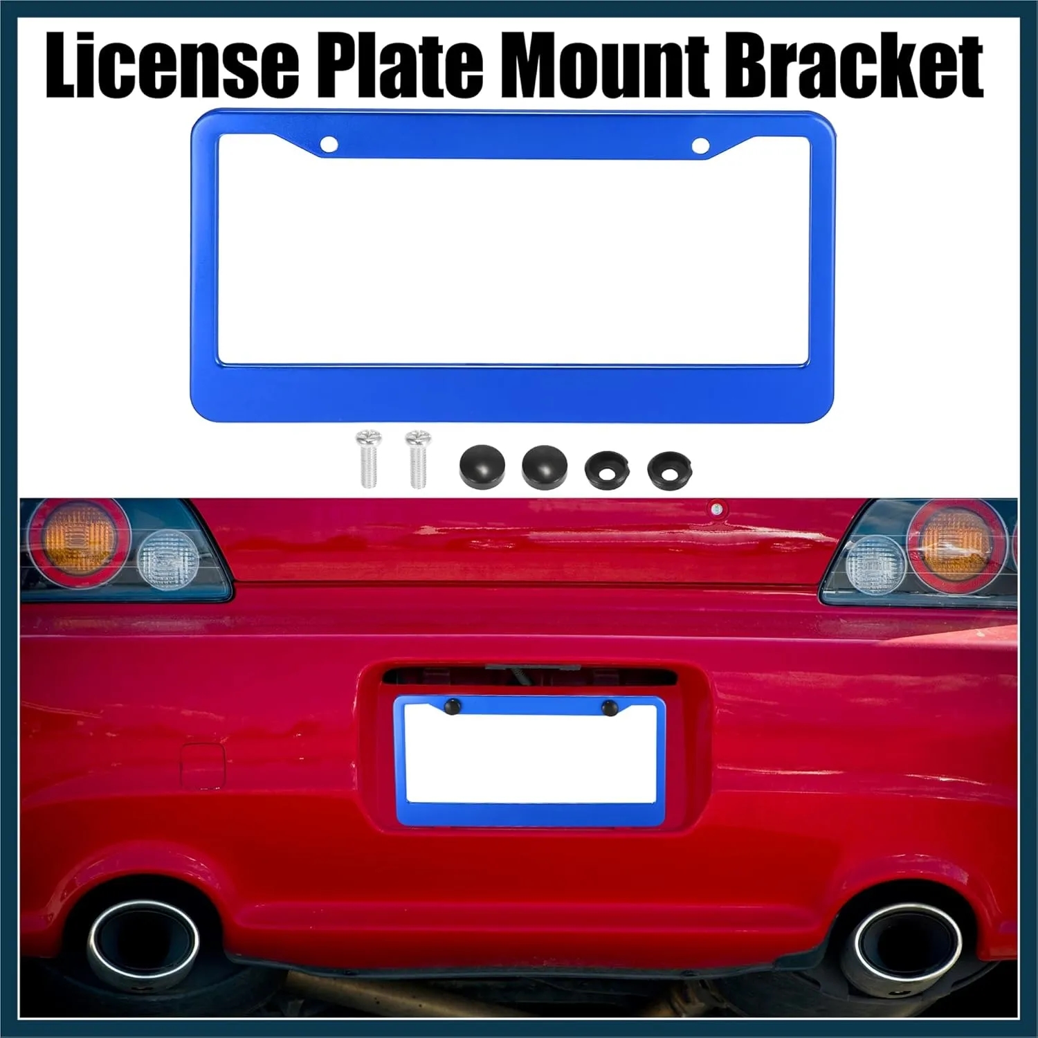 Custom Aluminum Car License Plate Frame 8