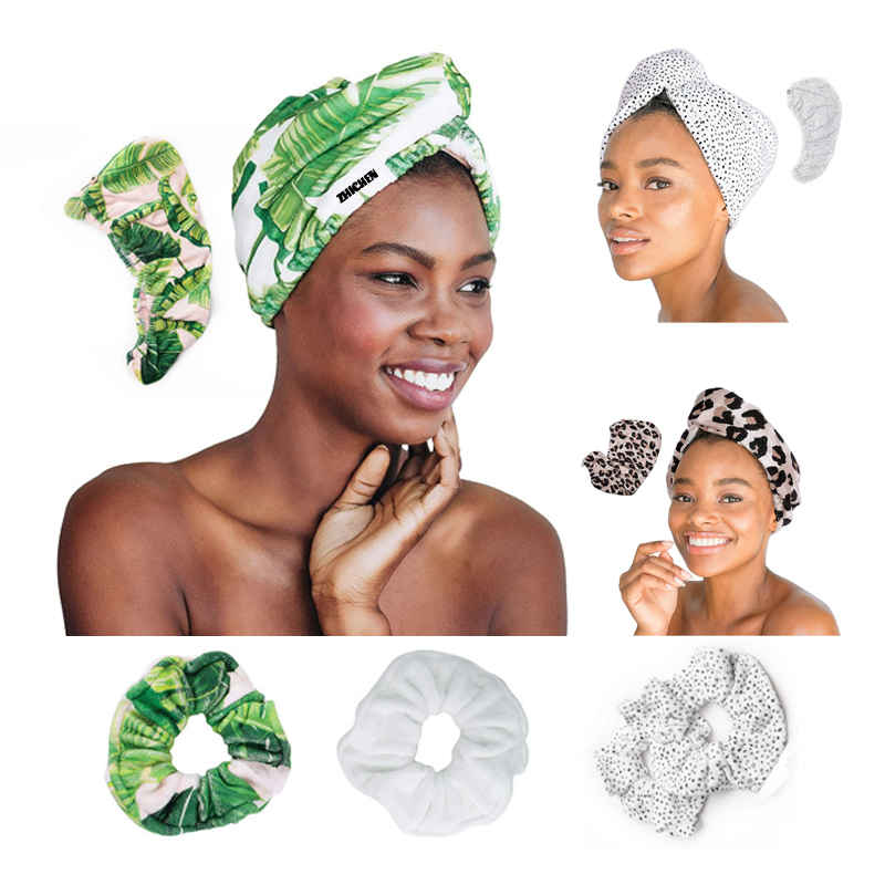 Microfiber Hair Towel Wrap 2