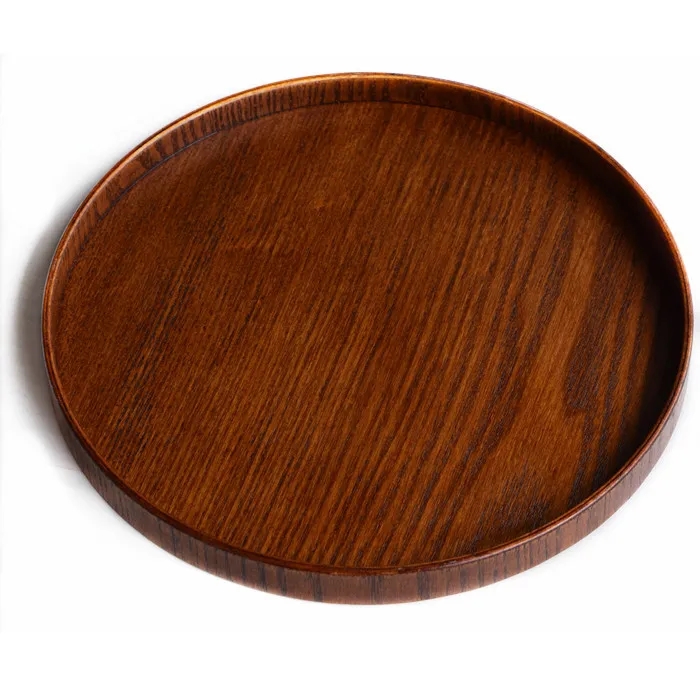 Wood Non-Fragile Dinner Plate 1