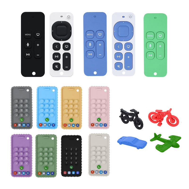 Eco Friendly BPA Free Silicone Baby Teether 2