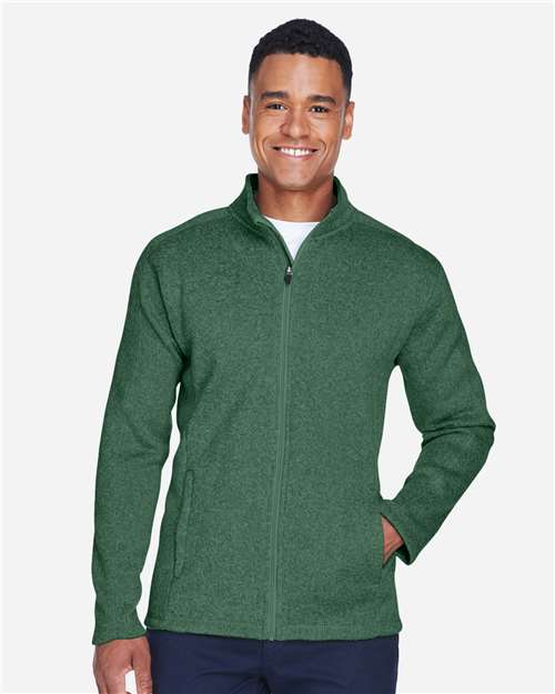 Men's Bristol Full-Zip Sweater Fleece Jacket - DG793 9