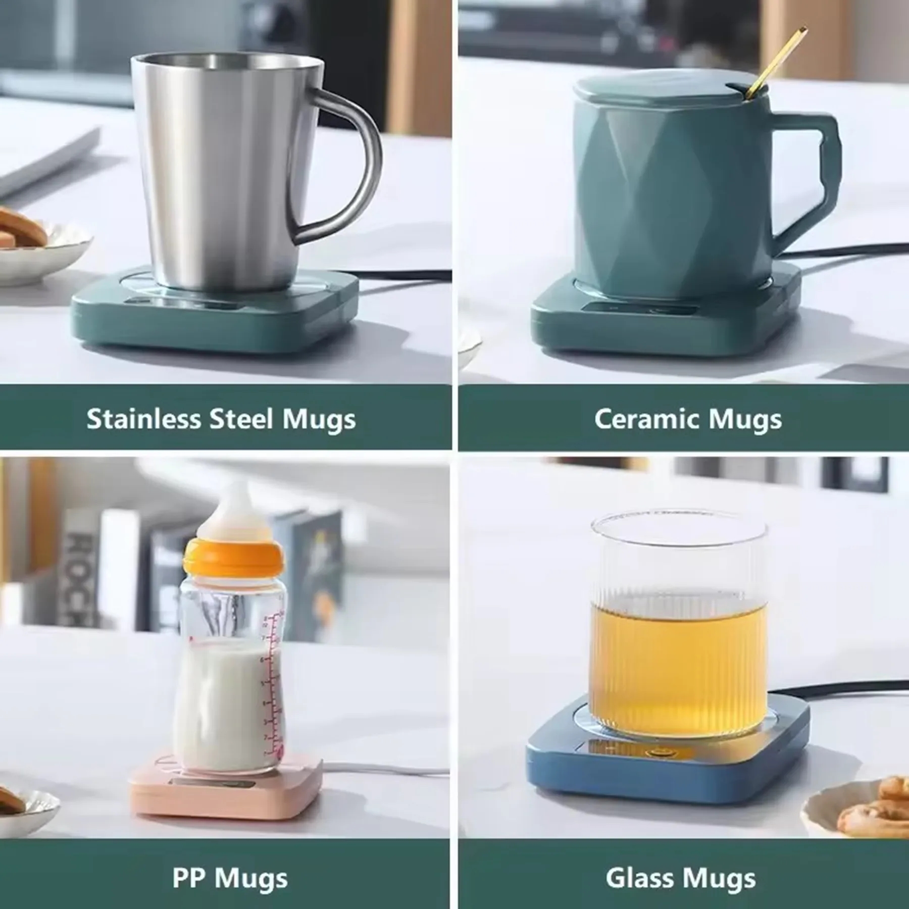 55 Degree Smart Coffee Coaster Warmer 9