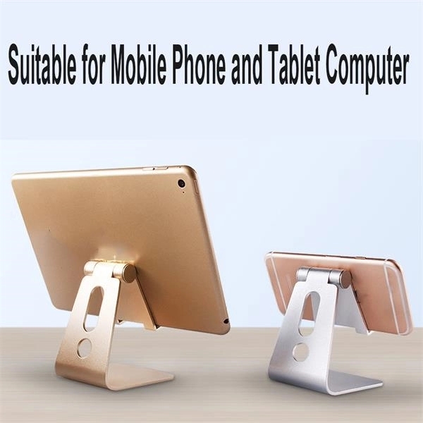 Foldable Rotating Metal Tablet Mobile Phone Holder Stand 4