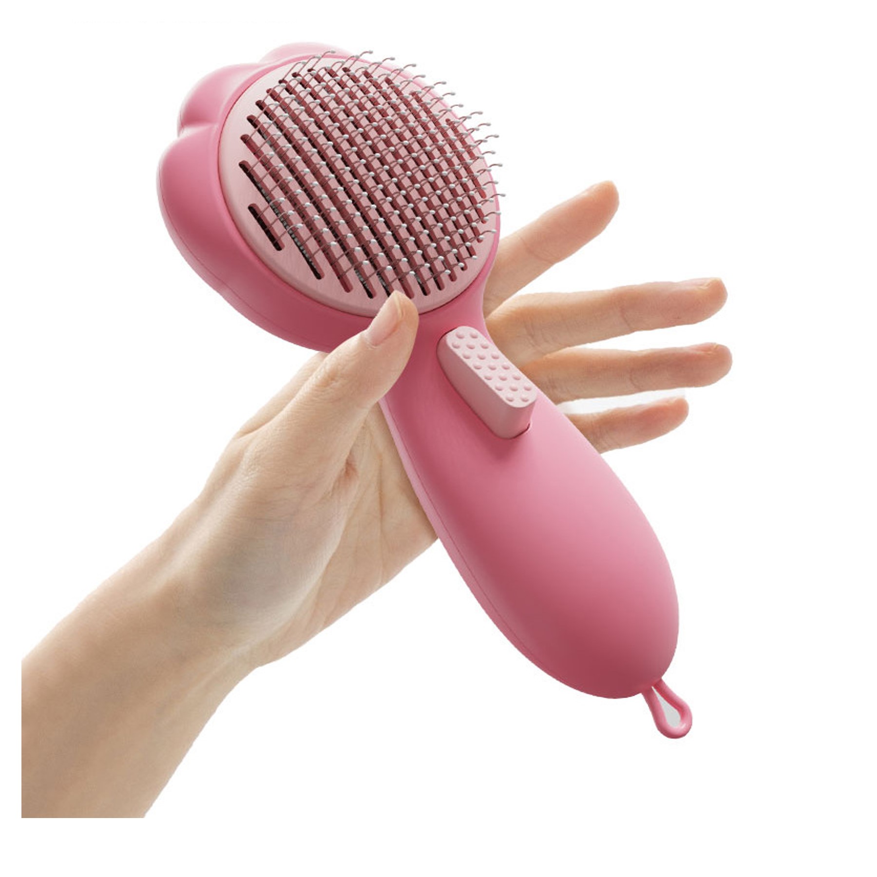 Self Cleaning Slicker Massage Brush for Pet (direct import) 2