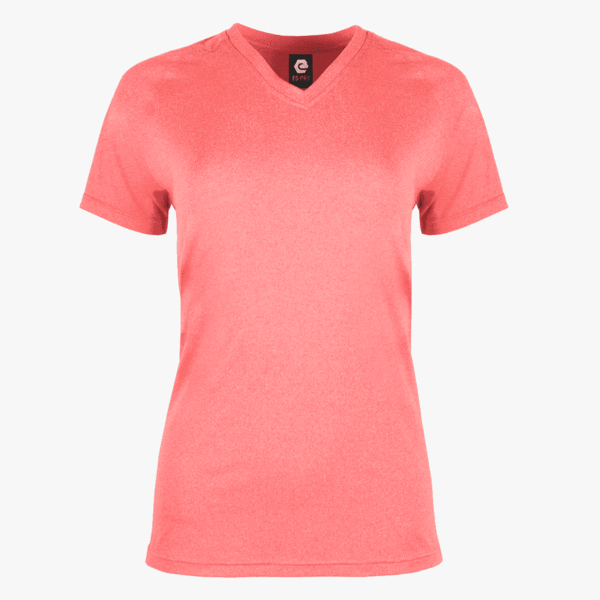 #K125 / Evo Heather Women's V-Neck Tee 5