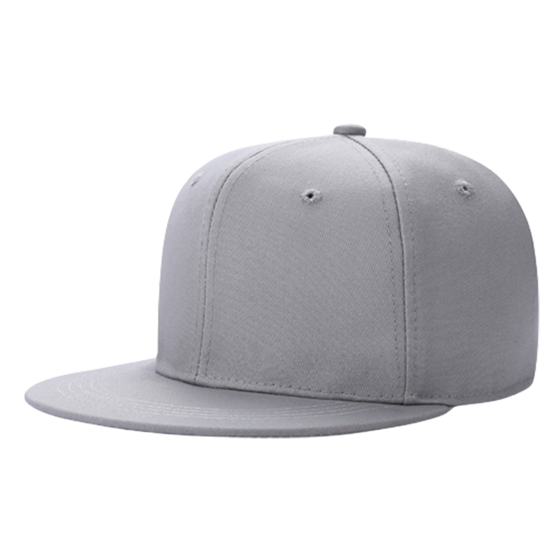 Cotton Flat Brim Baseball Cap 8