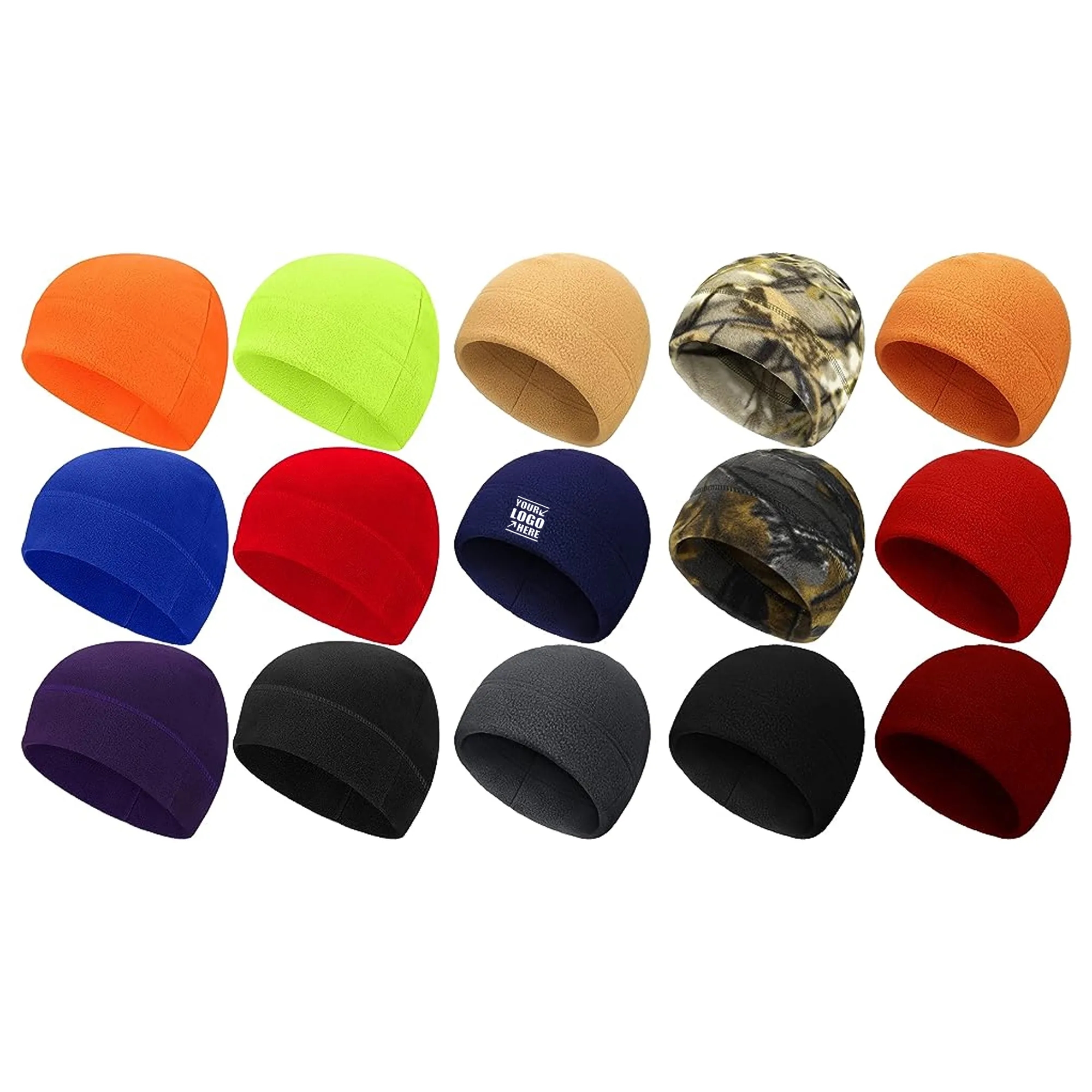 Soft Warm Beanie Fleece Winter Hat 2