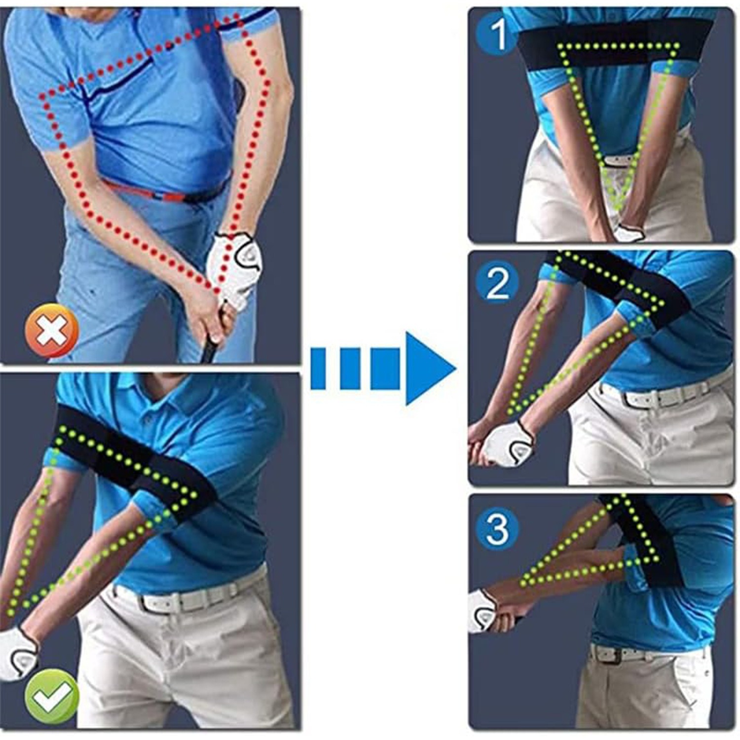 Golf Swing Trainer Aid 5