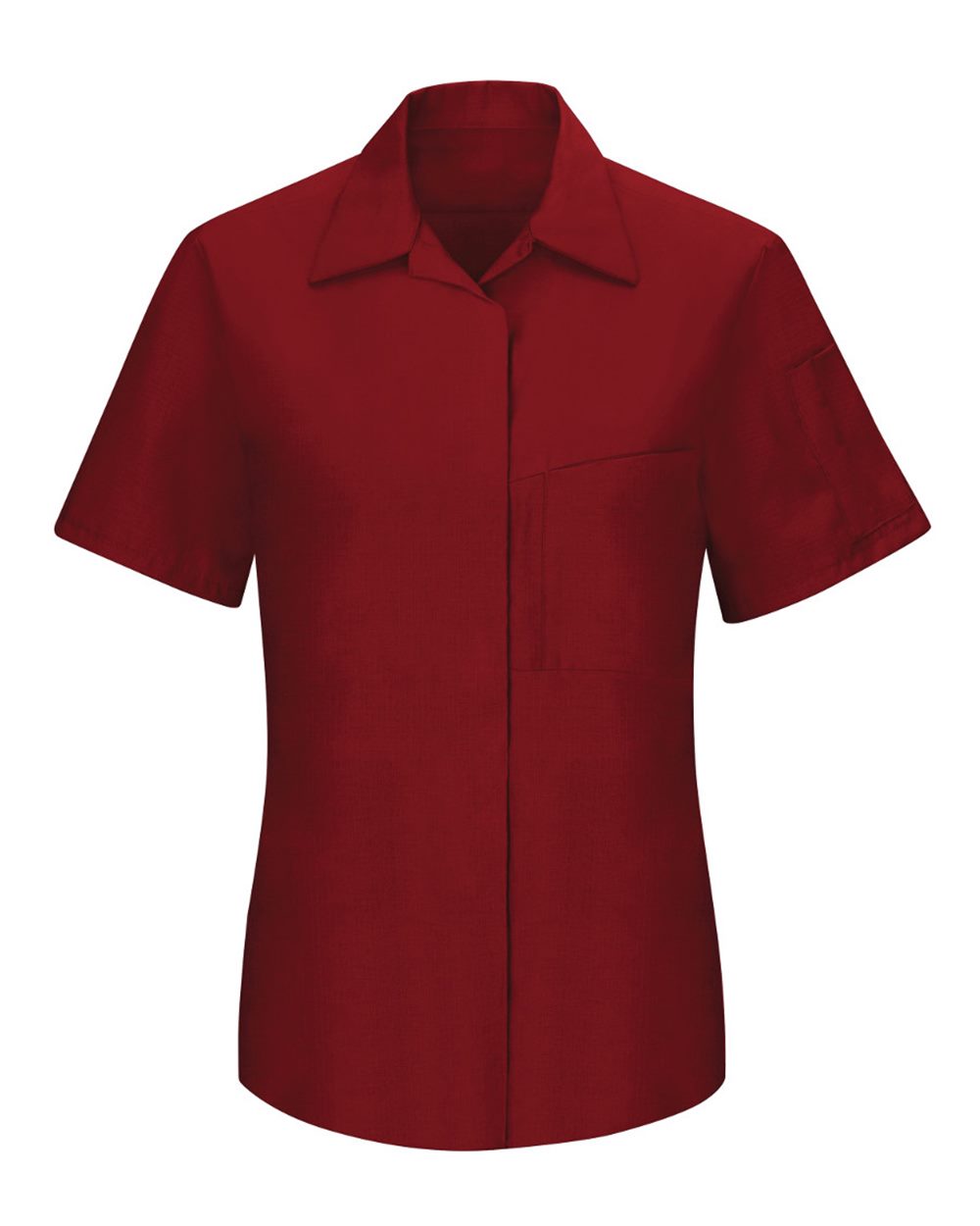Women's Performance Plus Short Sleeve Shop Shirt with Oilblok Technology - SY41 13
