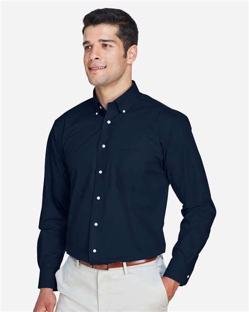 Men's Crown Collection® Broadcloth Woven Dress Shirt - D620 60