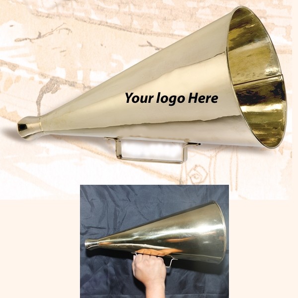 16-Inch Jumbo solid Brass Bull Horn 2
