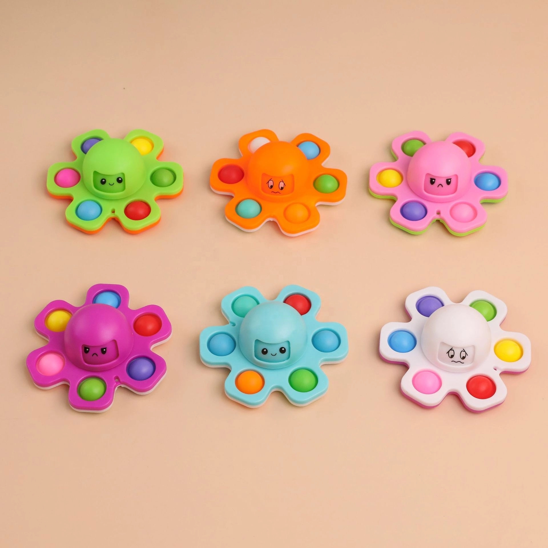 Face-Changing Octopus Fidget Spinner Toy 8