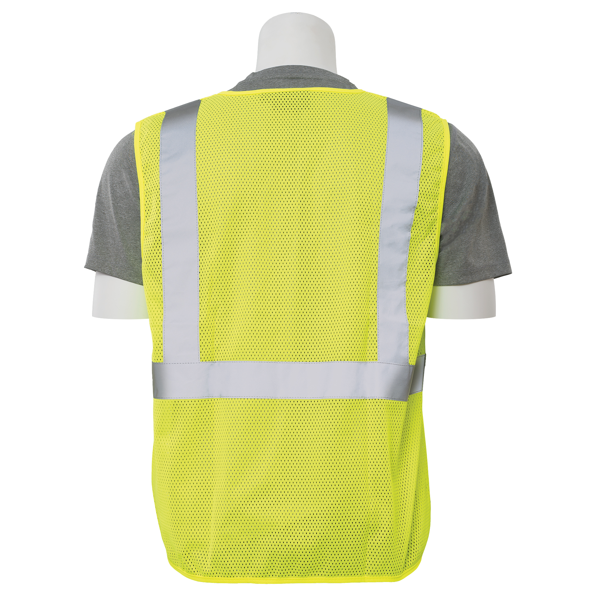 High Visibility Safety Vest, Blank No Pocket 3