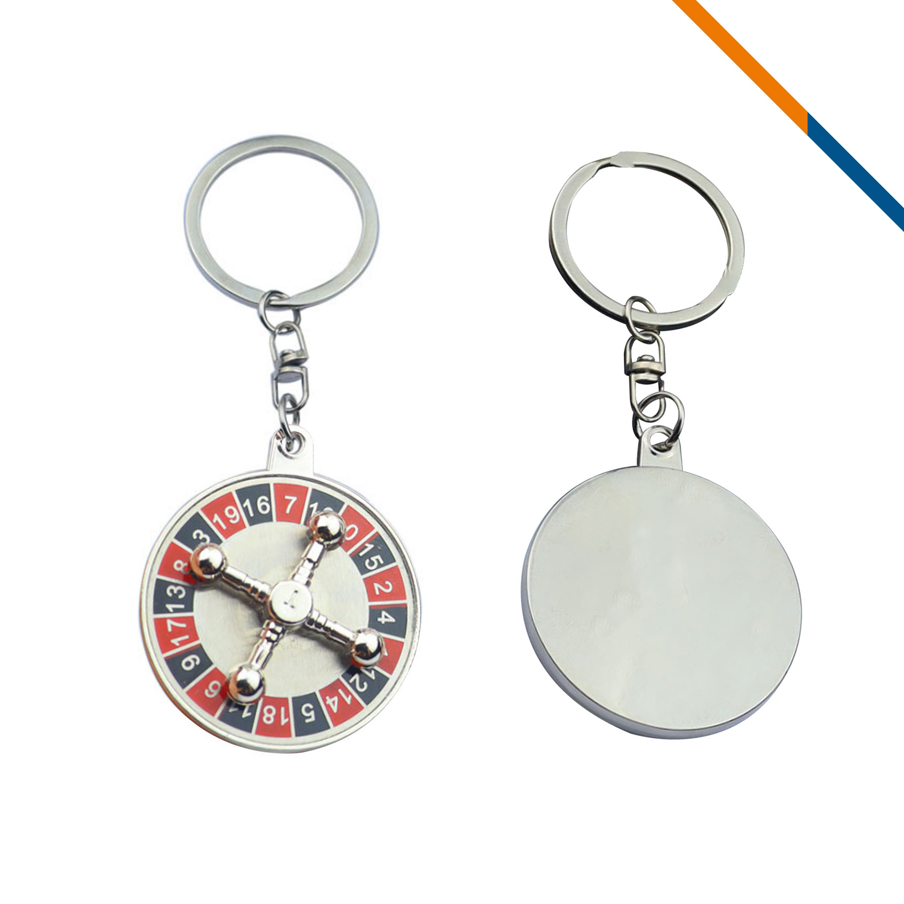 Turnex Roulette Spinner Keychain 5