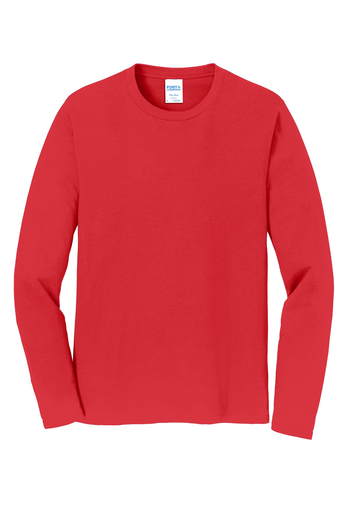 Port & Co Long Sleeve Fan Favorite Tee. PC450LS 70