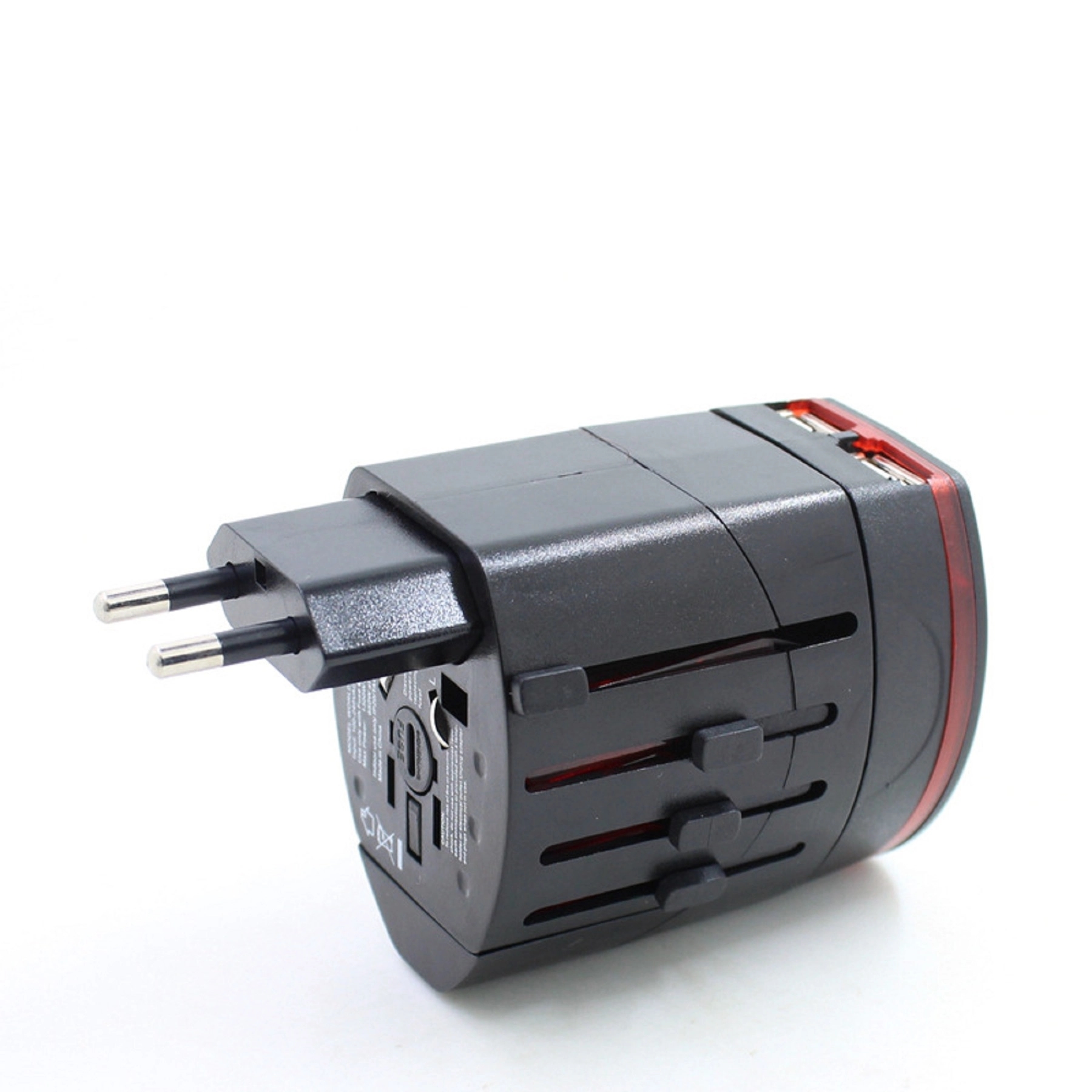 Universal Travel Adaptor Plug with 2 USB Ports 13