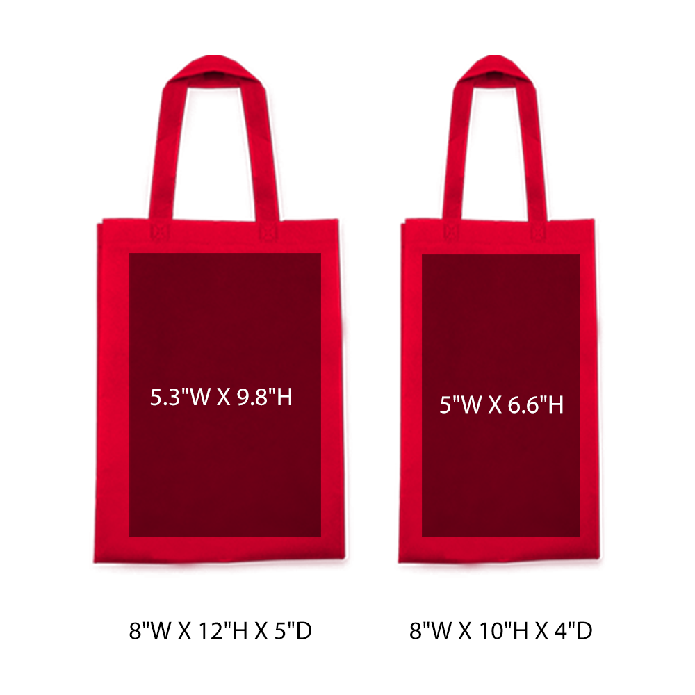 Multipurpose Non-Woven Tote Portrait Style