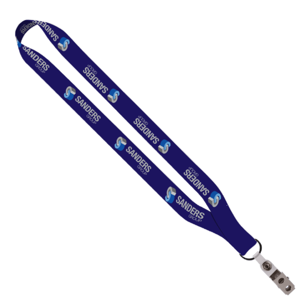 1" Polyester Dye Sublimated Lanyard 2