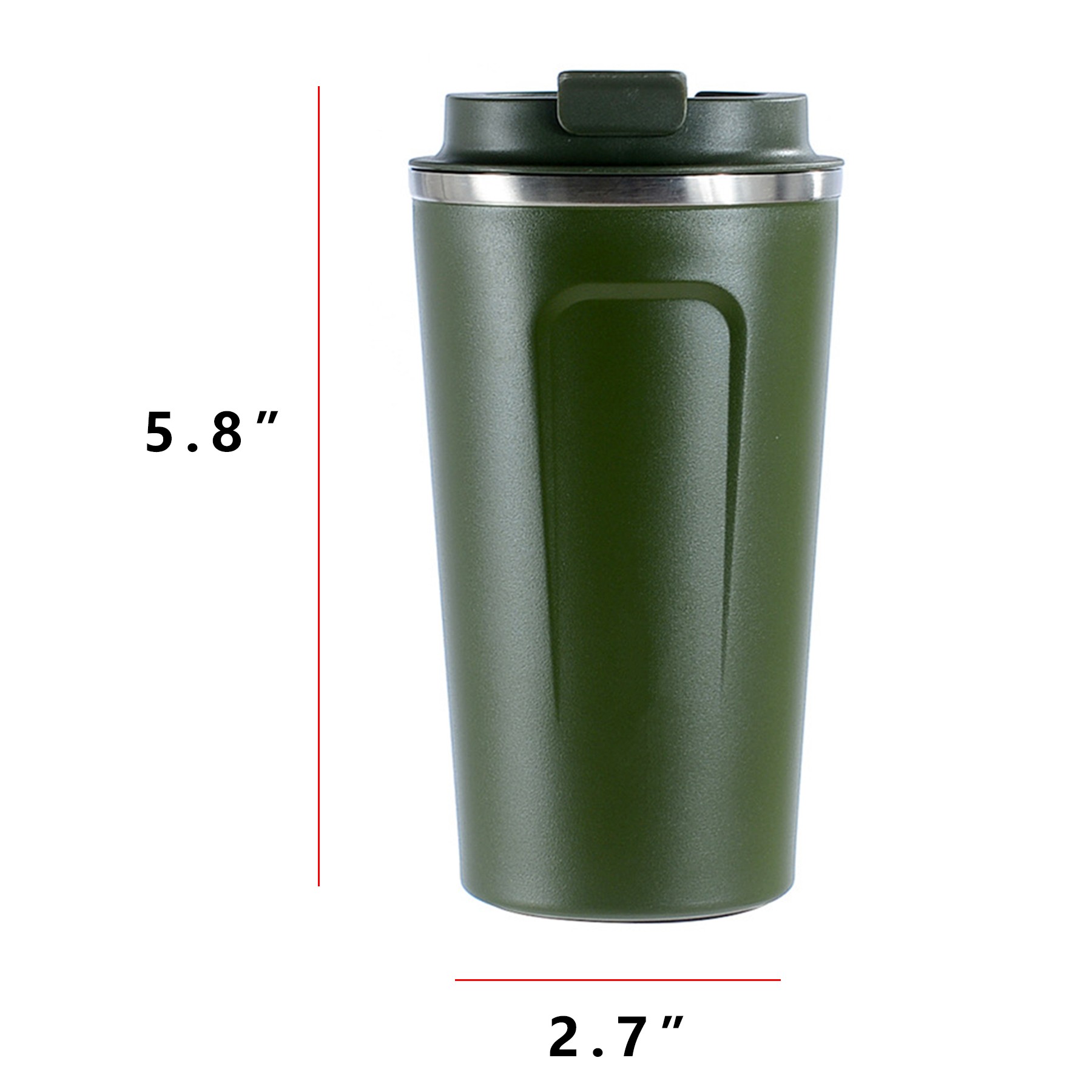 12 Oz Stainless Steel Coffee Tumbler 6