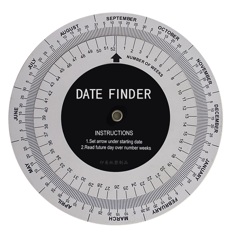 Date Finder Wheel 2