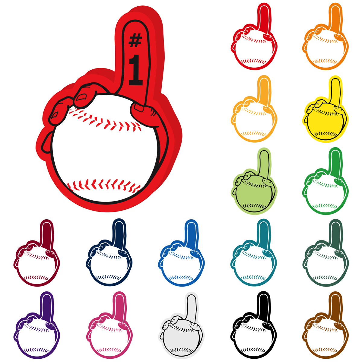 Baseball Hand 34