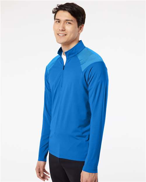 Men's Ultimate365 Lightweight Shoulder Stripe Quarter-Zip Pullover - A520 18