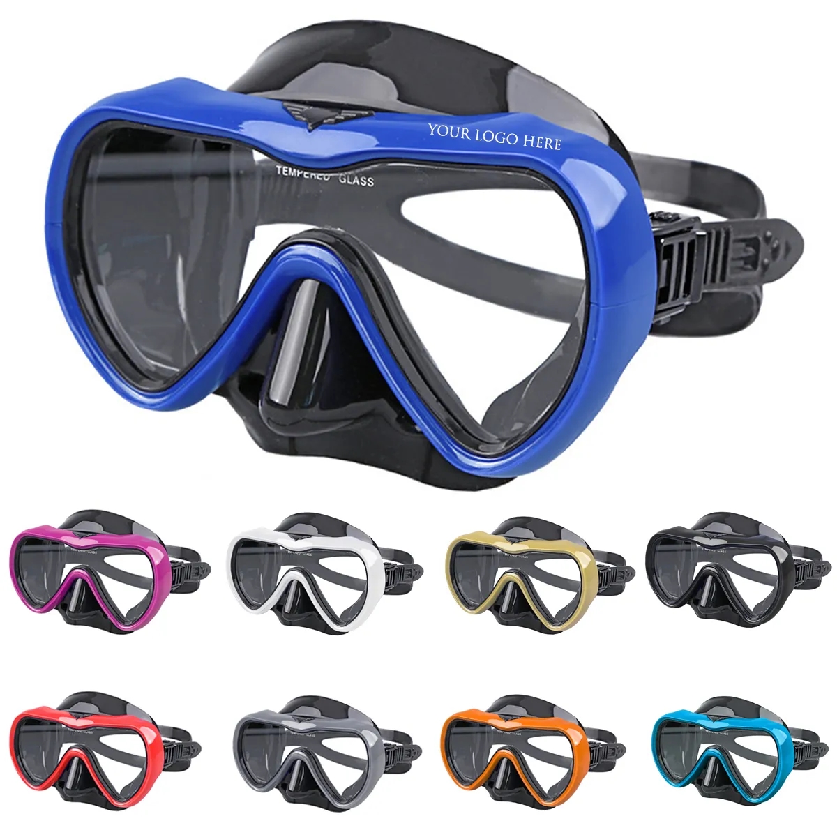Anti-Fog Swimming Diving Mask 9