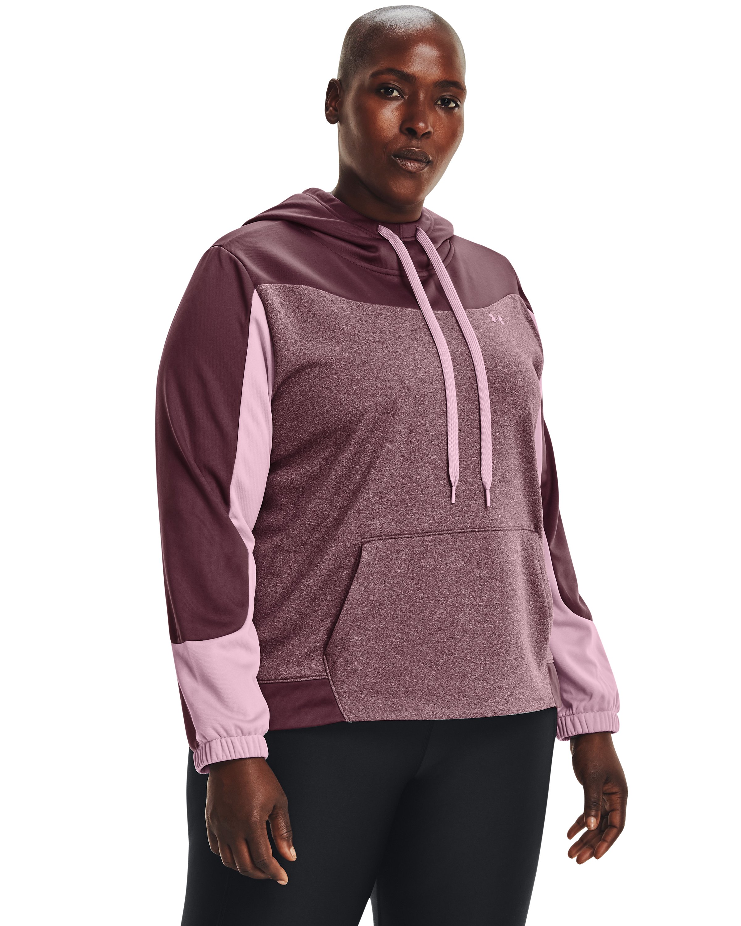 Women's Armour Fleece Colorblock Hoodie 2