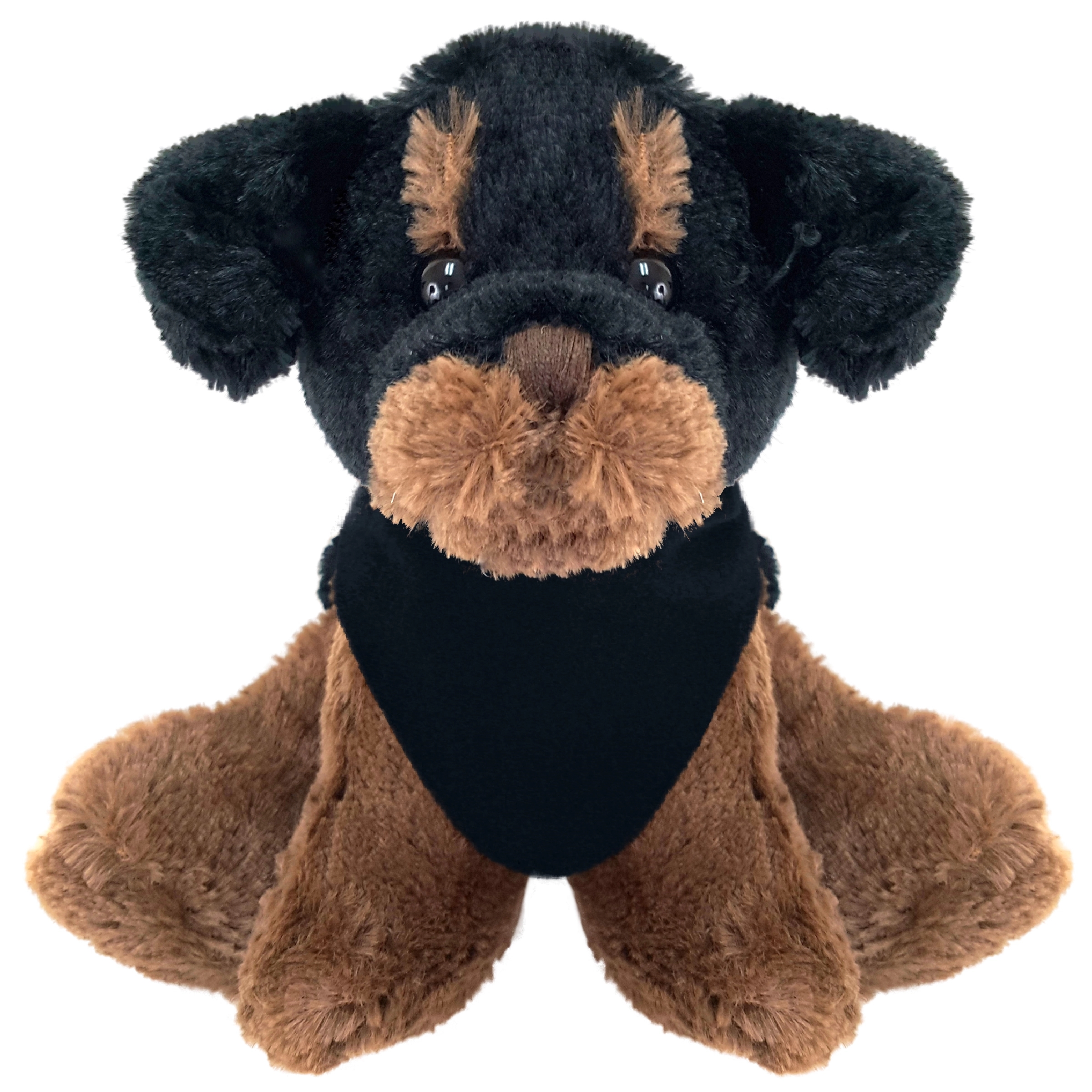 6" Floppy Dog - Brown & Black 3