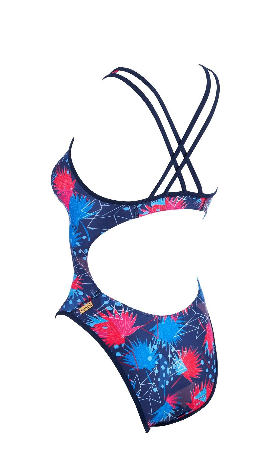 Mizuno EXER Women's Double Cross Back Swimsuit 2