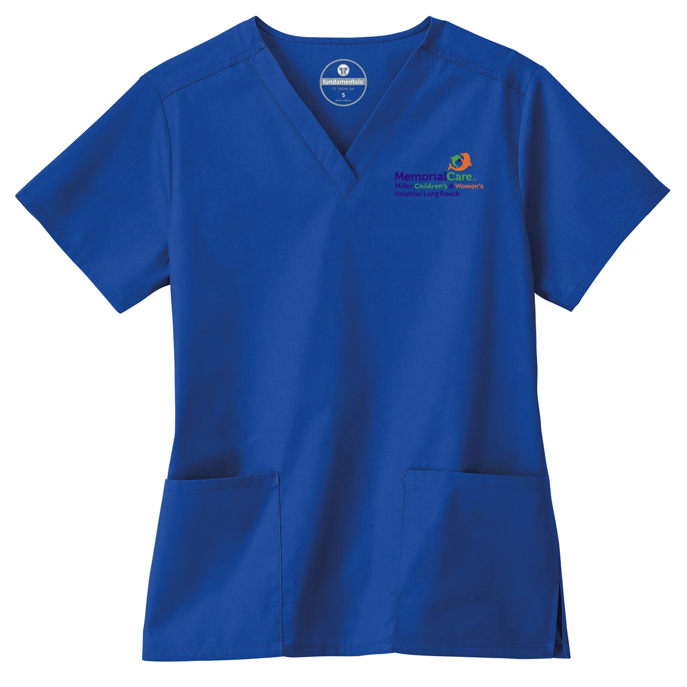 FUNDAMENTALS LADIES TWO POCKET V-NECK TOP 4