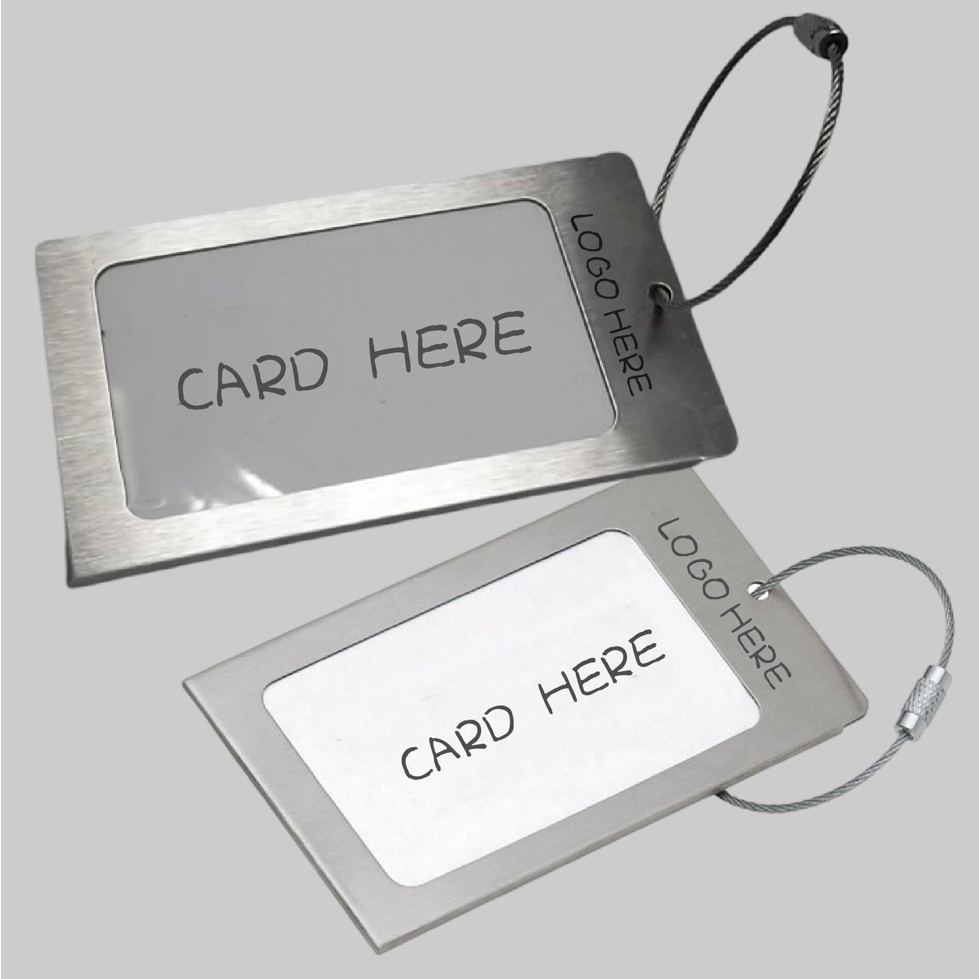 Aluminum Luggage Tags 1