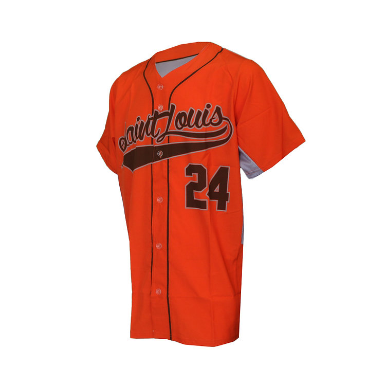 Phenom Full Button Baseball Jersey 3