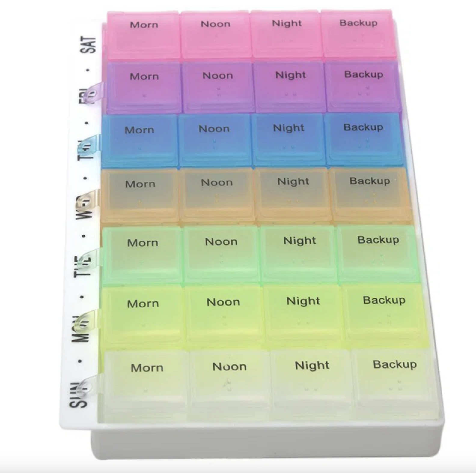7 days Multicolor Pill Box 2