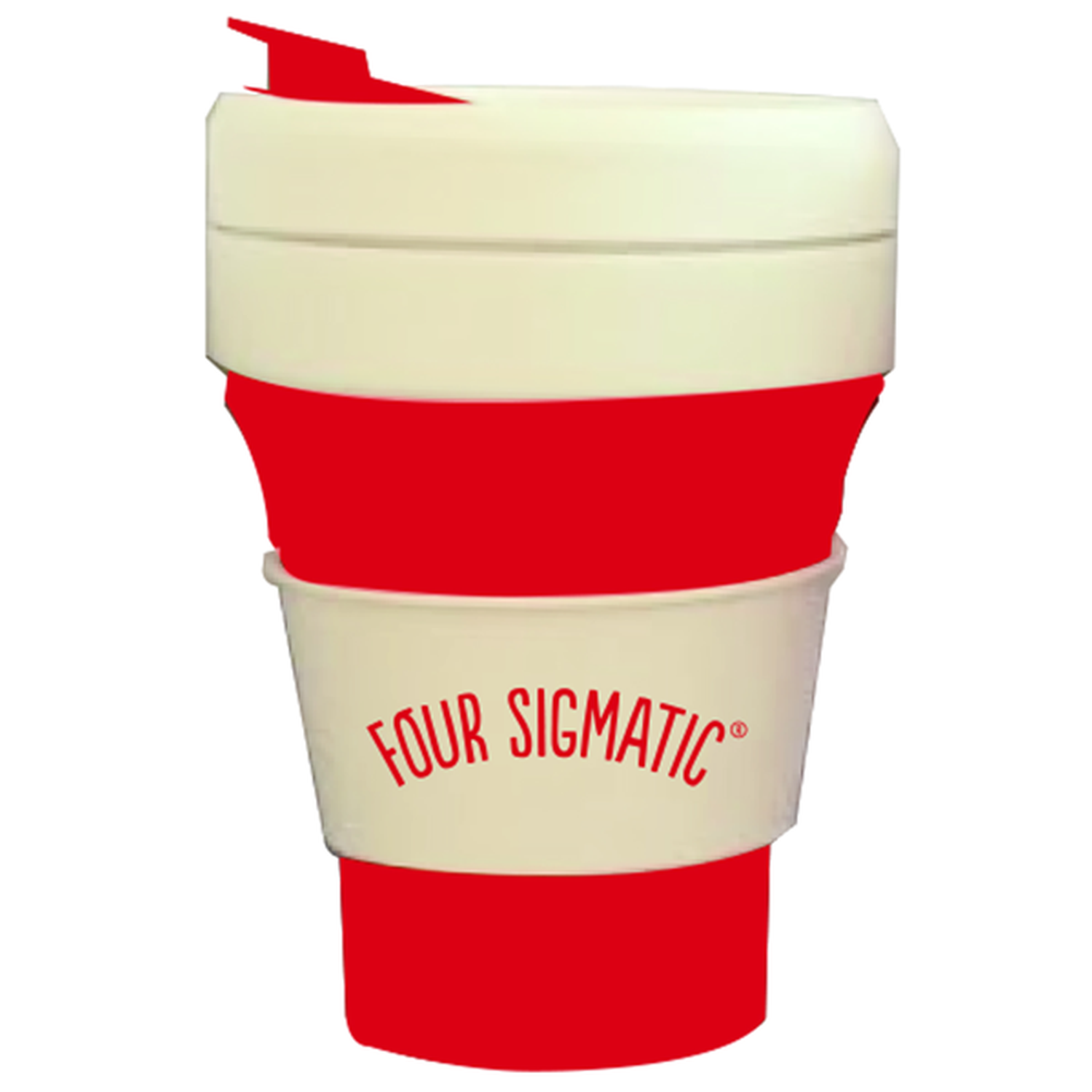 12 oz. Silicone Collapsible Mug with Removable Heat Sleeve 2