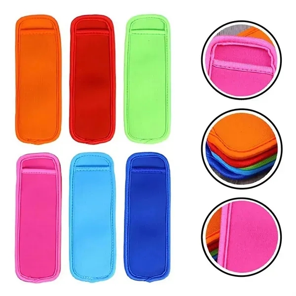 Neoprene Popsicle Holder Bags with Antifreezing Insulated 2