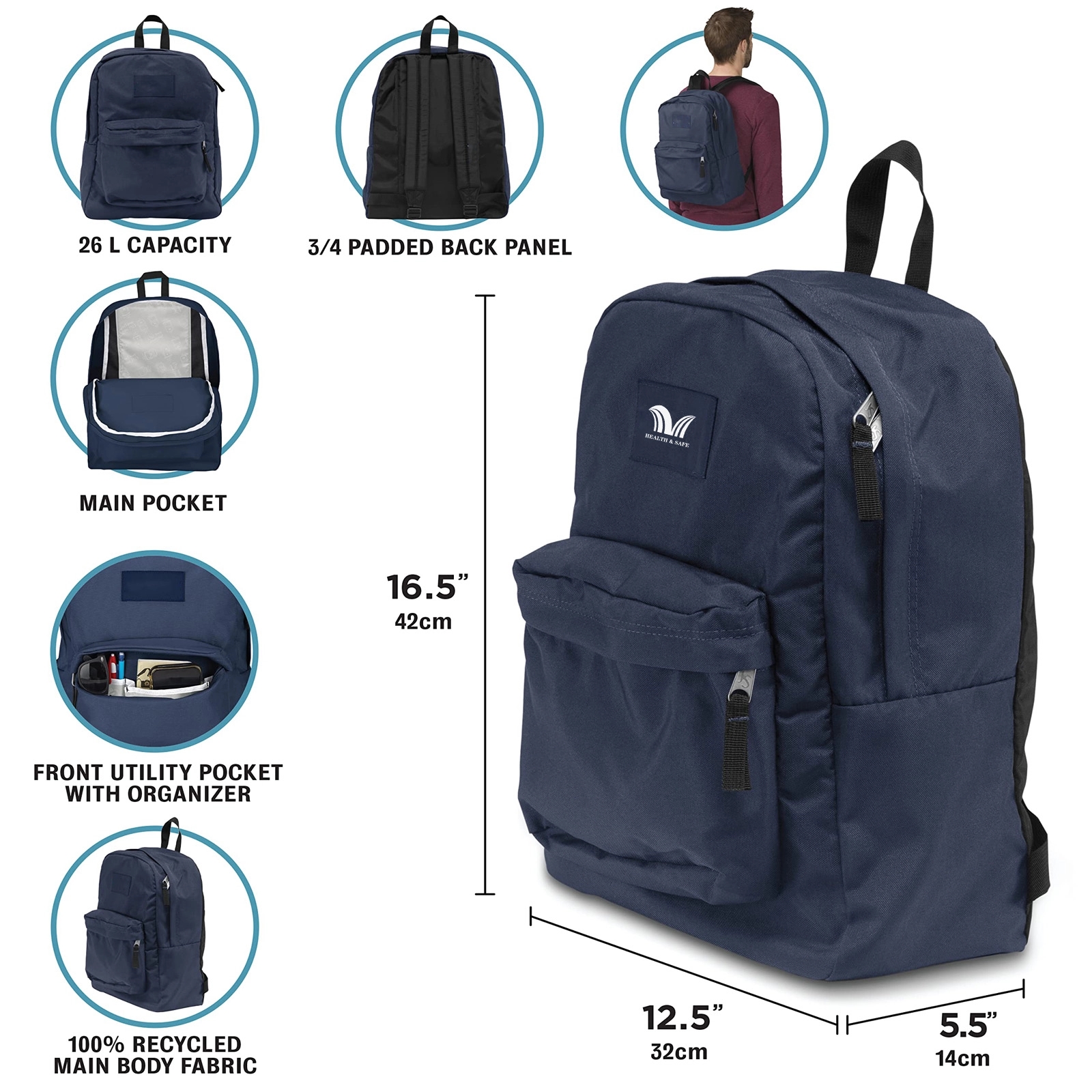 Lightweight School Premium Backpack For Teens 2