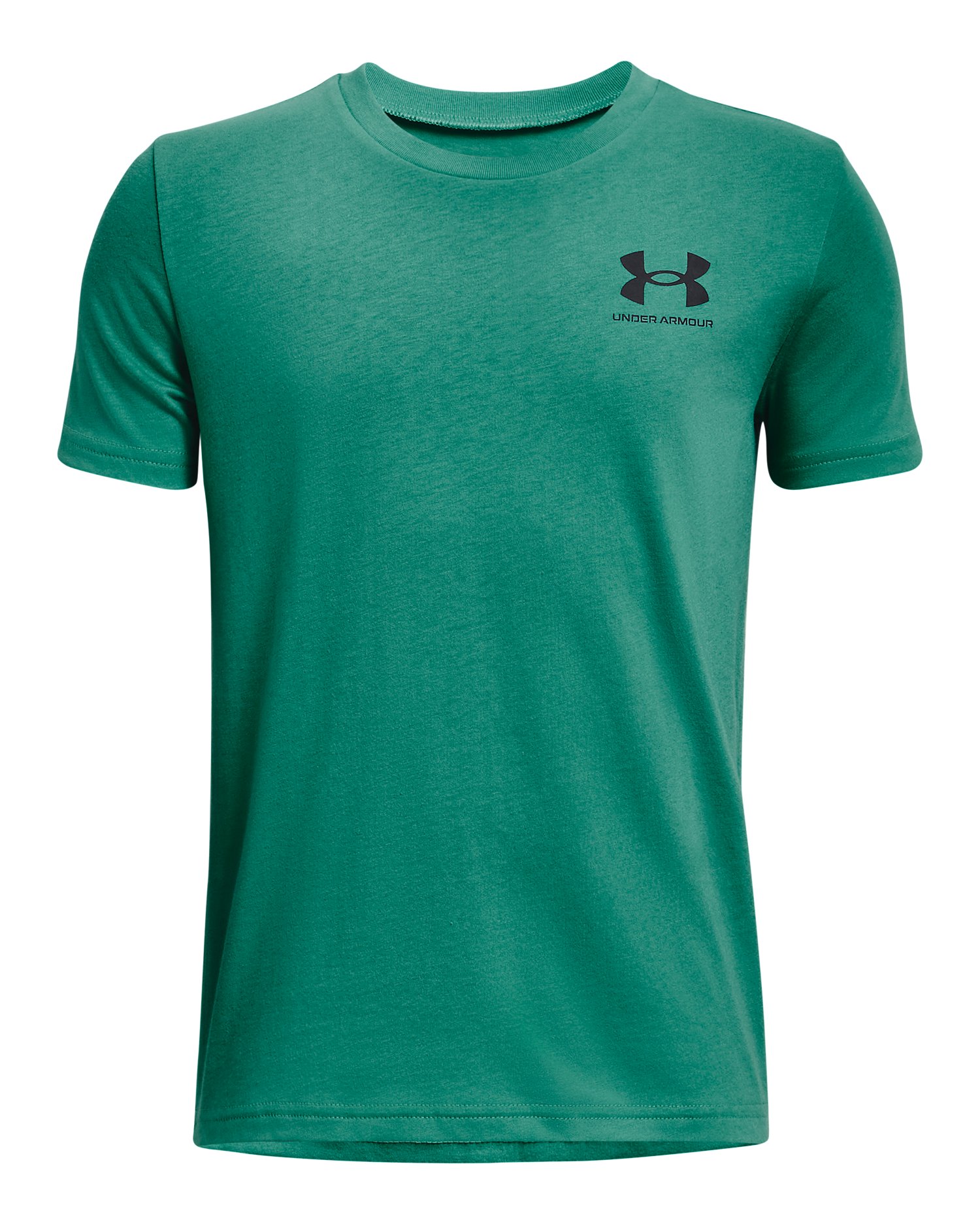 UA Left Chest Logo Boys' Short Sleeve 18